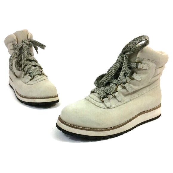 Splendid Shoes - Splendid Women's Potter Hiker Lace-Up Ankle Boot Leather Tan / Off-White Size 7